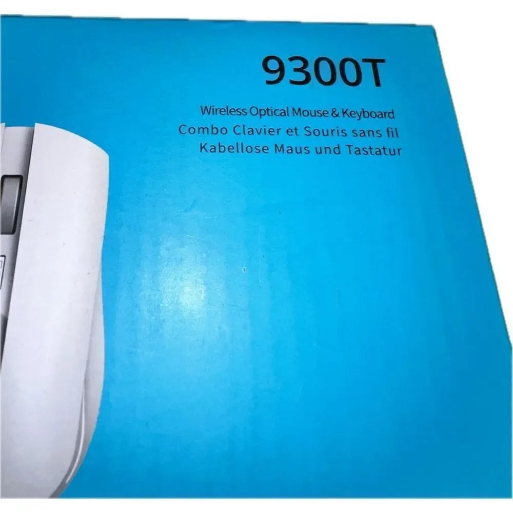 Rapoo Wireless Keyboard & Mouse Set Ultra Slim 2.4G PC Desktop Computer - 9300T‎